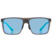 Picture of Maui Jim Honokalani Blue Hawaii Rectangular Men's Sunglasses B455-14 57