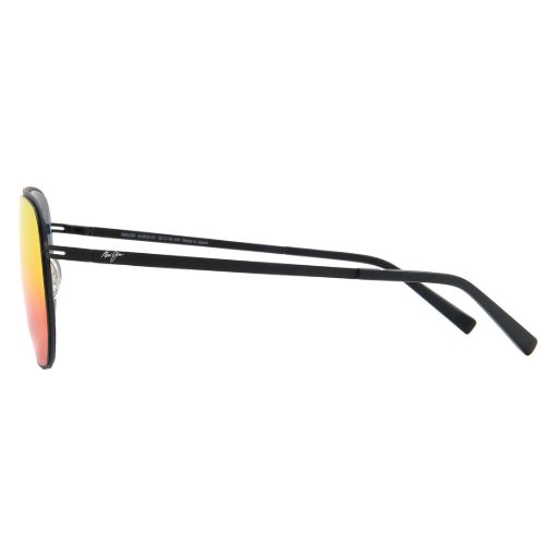 Picture of Maui Jim Sharks Cove Hawaii Lava Navigator Unisex Sunglasses RM605-02 55