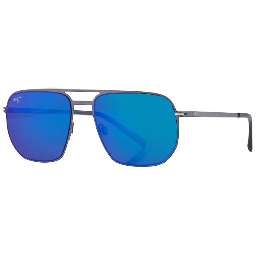 Picture of Maui Jim Sharks Cove Blue Hawaii Navigator Unisex Sunglasses B605-03 55