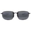 Picture of Maui Jim Ho'okipa XLarge Nuetral Grey Rectangular Men's Sunglasses 456-02 67