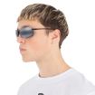 Picture of Maui Jim Ho'okipa XLarge Nuetral Grey Rectangular Men's Sunglasses 456-02 67
