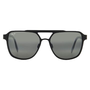 Maui Jim 2nd Reef Nuetral Grey Navigator Men's Sunglasses 607-02 59