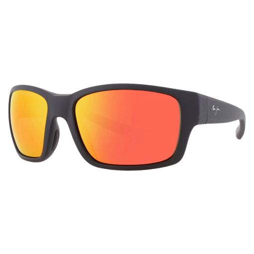 Picture of Maui Jim Mangroves Hawaii Lava Wrap Men's Sunglasses RM604-02A 60