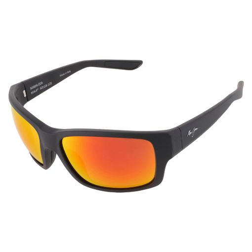 Picture of Maui Jim Mangroves Hawaii Lava Wrap Men's Sunglasses RM604-02A 60
