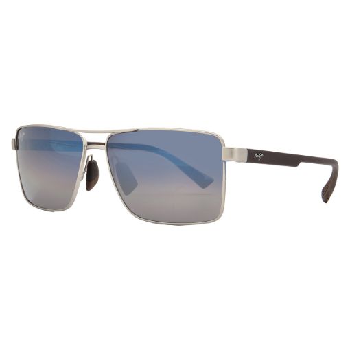 Picture of Maui Jim Piha Dual Mirror Blue to Silver Navigator Men's Sunglasses DBS621-17 60