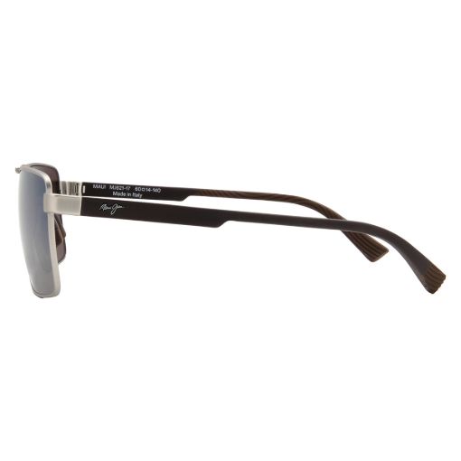 Picture of Maui Jim Piha Dual Mirror Blue to Silver Navigator Men's Sunglasses DBS621-17 60