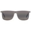 Picture of Maui Jim Makamae Neutral Grey Rectangular Men's Sunglasses 619-14 56
