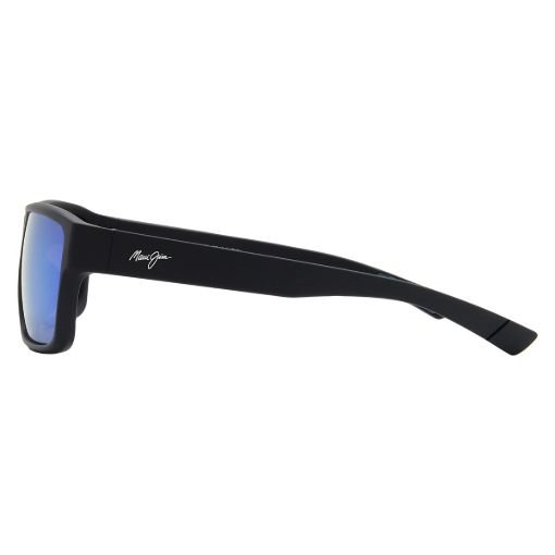 Picture of Maui Jim Uila Blue Hawaii Wrap Men's Sunglasses B662-02 62