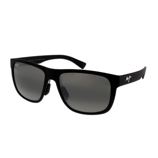 Picture of Maui Jim Puakea Neutral Grey Rectangular Men's Sunglasses 670-02 57