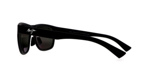 Picture of Maui Jim Puakea Neutral Grey Rectangular Men's Sunglasses 670-02 57