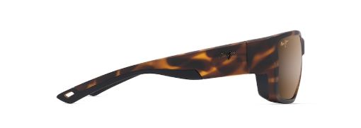 Picture of Maui Jim Amberjack HCL Bronze Wrap Unisex Sunglasses H896-10 60