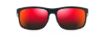 Picture of Maui Jim Huelo Hawaii Lava Rectangular Unisex Sunglasses RM449-02 58
