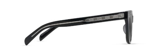 Picture of Maui Jim Likeke Neutral Grey Rectangular Unisex Sunglasses 894-02 54