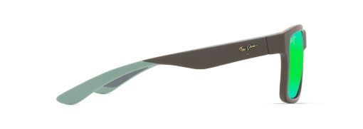 Picture of Maui Jim The Flats MAUIGreen Rectangular Unisex Sunglasses GM897-01 57