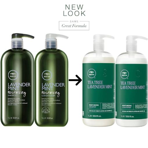 Picture of Paul Mitchell Tea Tree Lavender Mint Moisturizing Shampoo & Conditioner Duo (33.8 fl. oz. / 1L)