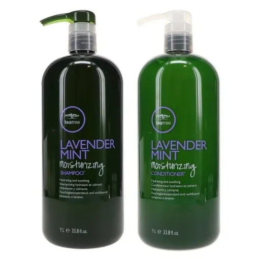 Picture of Paul Mitchell Tea Tree Lavender Mint Moisturizing Shampoo & Conditioner Duo (33.8 fl. oz. / 1L)