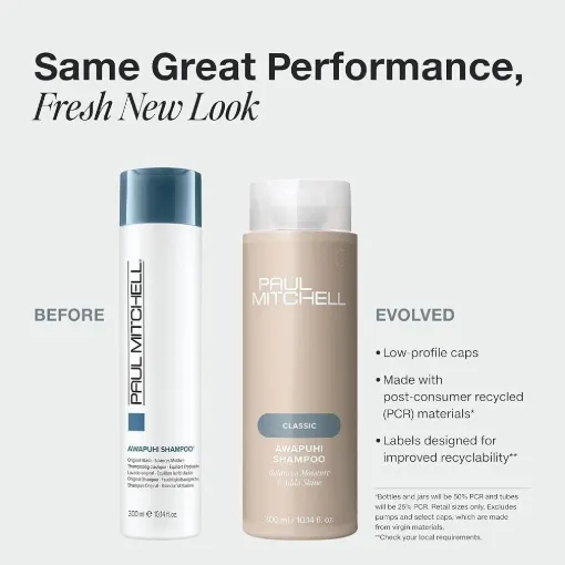 Picture of Paul Mitchell Awapuhi Shampoo & The Detangler Moisturizing Liter Duo (33.8 fl. oz. / 1L)