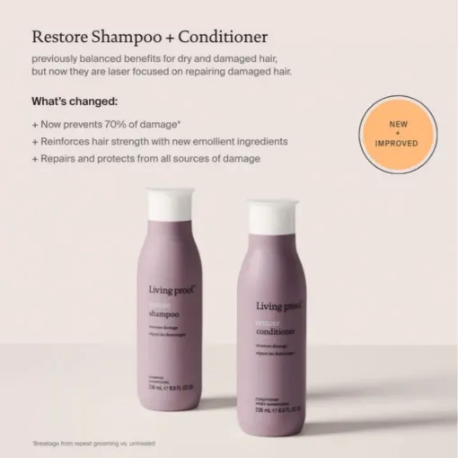 Picture of Living Proof Restore Shampoo & Conditioner Damage Repair Daily Duo (8.0 fl. oz. / 236 ml)