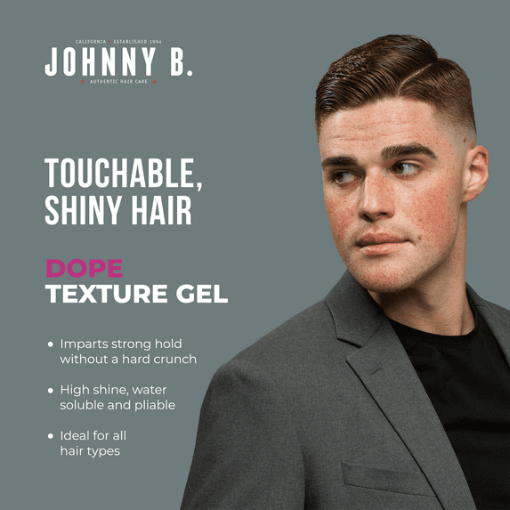 Picture of Johnny B. Dope Texture Gel – Flexible Firm Hold Hybrid Styler (3.0 oz. / 88 ml)