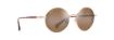 Picture of Maui Jim Mokupuni HCL Bronze Round Unisex Sunglasses H888-16 52