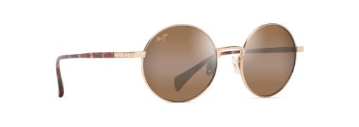 Picture of Maui Jim Mokupuni HCL Bronze Round Unisex Sunglasses H888-16 52