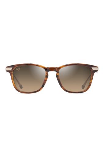 Picture of Maui Jim Mana'olana HCL Bronze Square Unisex Sunglasses HS623-10 51