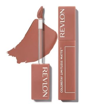 Revlon ColorStay Limitless Matte Liquid Lipstick, 24HR Wear, 001 Beauty Sleep, 0.17 fl oz