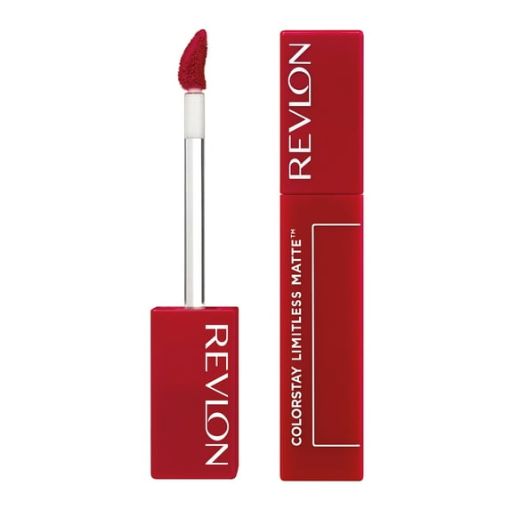 Picture of Revlon ColorStay Limitless Matte Liquid Lipstick, 24HR Wear, 011 Fire Off, 0.17 fl oz