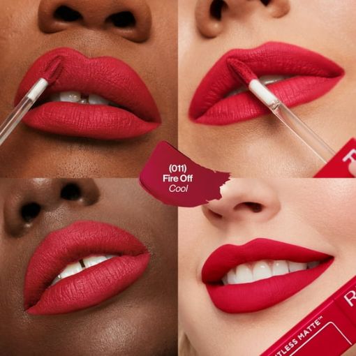 Picture of Revlon ColorStay Limitless Matte Liquid Lipstick, 24HR Wear, 011 Fire Off, 0.17 fl oz