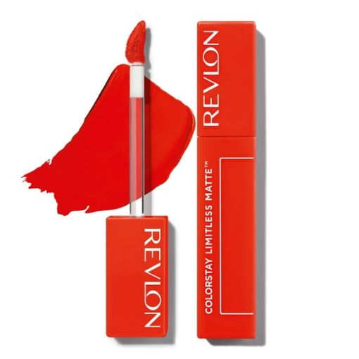 Picture of Revlon ColorStay Limitless Matte Liquid Lipstick, 24HR Wear, 009 Hot Take, 0.17 fl oz