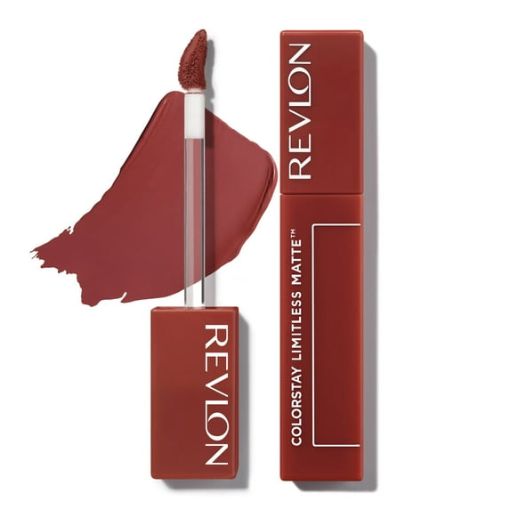 Picture of Revlon ColorStay Limitless Matte Liquid Lipstick, 24HR Wear, 013 Real Deal, 0.17 fl oz