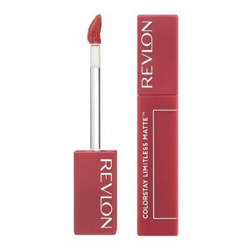 Revlon ColorStay Limitless Matte Liquid Lipstick, 24HR Wear, 008 Stir Me Up, 0.17 fl oz
