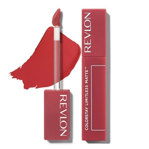 Picture of Revlon ColorStay Limitless Matte Liquid Lipstick, 24HR Wear, 008 Stir Me Up, 0.17 fl oz