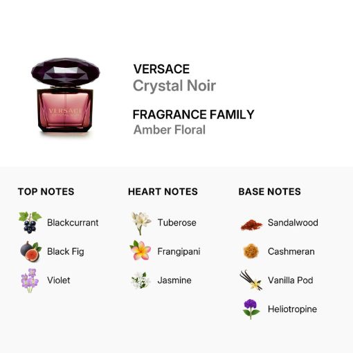 Picture of Versace Crystal Noir Women Eau de Parfum 3.0 oz