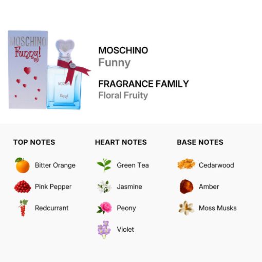 Picture of Moschino Funny! Women Eau de Toilette 1.7 oz