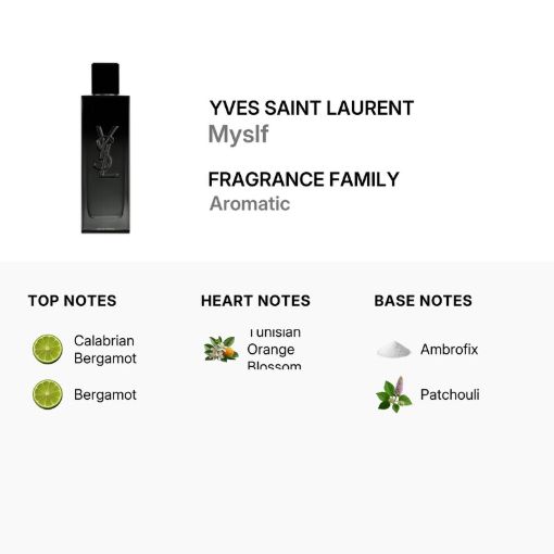 Picture of Yves Saint Laurent Myslf Men Eau de Parfum 3.4 oz