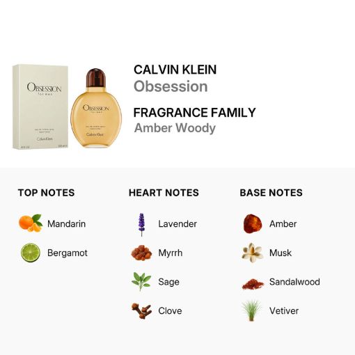 Picture of Obsession by Calvin Klein EDT 4.0 oz (M)