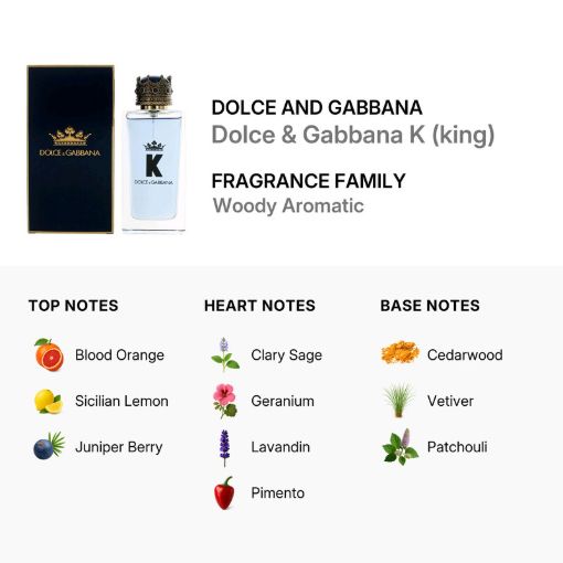 Picture of Dolce & Gabbana K (King) Men Eau de Toilette 3.4 oz