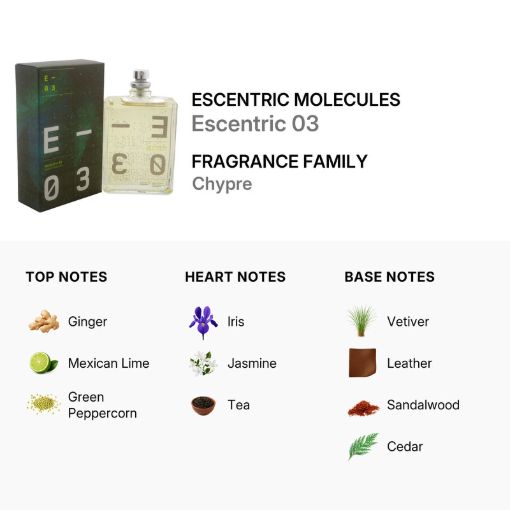 Picture of Escentric Molecules 03 EDT (Unisex) 3.4 oz