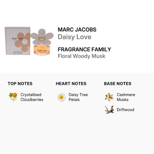 Picture of Marc Jacobs Daisy Love Women Eau de Toilette 3.4 oz