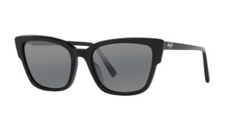 Maui Jim Aloha Lane Neutral Grey Cat Eye Ladies Sunglasses 893-02 56