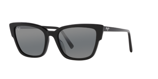 Picture of Maui Jim Aloha Lane Neutral Grey Cat Eye Ladies Sunglasses 893-02 56