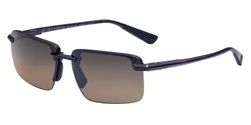 Picture of Maui Jim Polarized Laulima MJ626 02 Sunglasses Matte Black/Neutral Grey