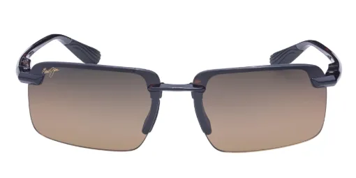 Picture of Maui Jim Polarized Laulima MJ626 02 Sunglasses Matte Black/Neutral Grey