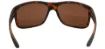 Picture of Maui Jim Southern Cross Polarized Square Wrap Sunglasses