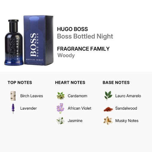 Picture of Boss Bottled Night EDT 3.3oz (M)